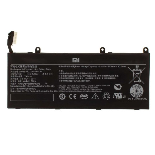 Акумулятор (батарея) для Xiaomi Mi Notebook Lite 15.6