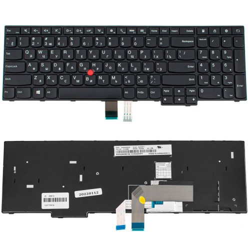 Клавіатура для ноутубка Lenovo ThinkPad E550 (25043)