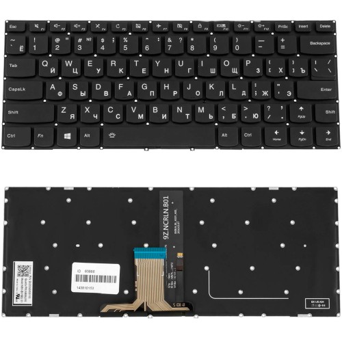 Клавіатура для ноутубка Lenovo Yoga 710-14IKB (26191)
