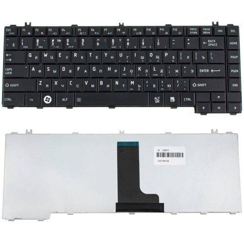 Клавіатура для ноутубка Toshiba Satellite C645 (35702)