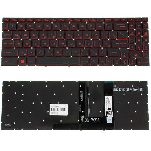 Клавіатура для ноутубка MSI GL66 (36030)